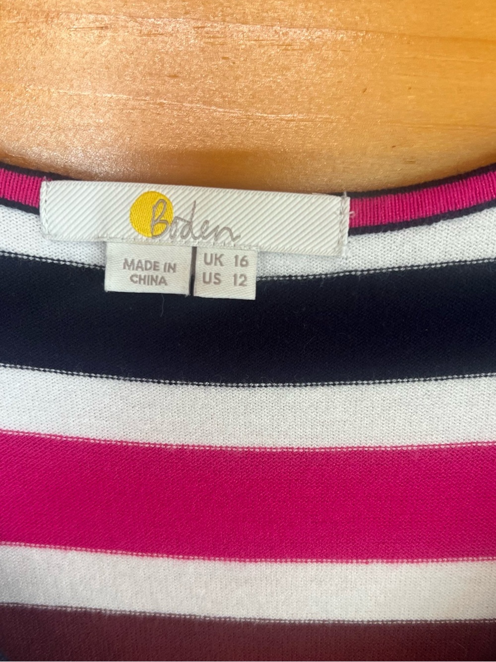 Boden Dress Multicolor Striped V-Neck Sleeveless Midi Summer Fairy Dress - Picture 4 of 7